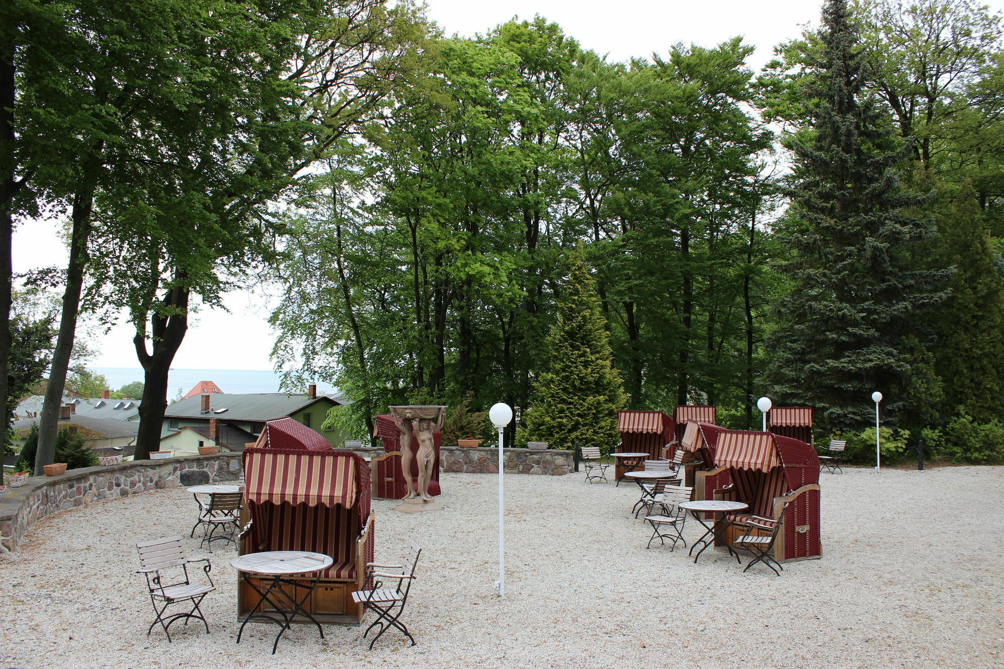 Meeressterne Hotel Weisses Schloss Heringsdorf  Exteriér fotografie